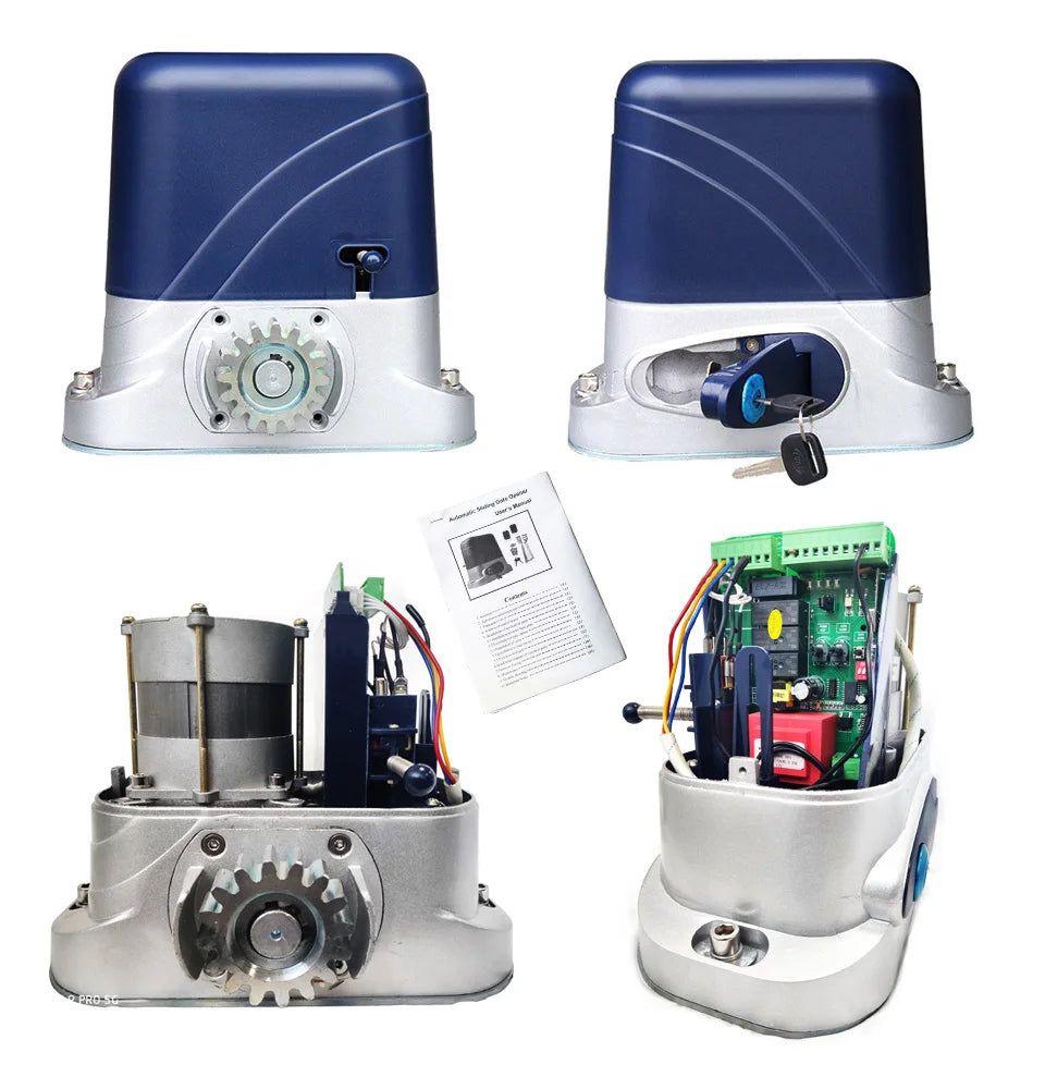 WiFi Gate Opener Smart Phone Control Spring Limit Sliding Gate Motor Opener Operator Closer for House Villa Factory Float Gate