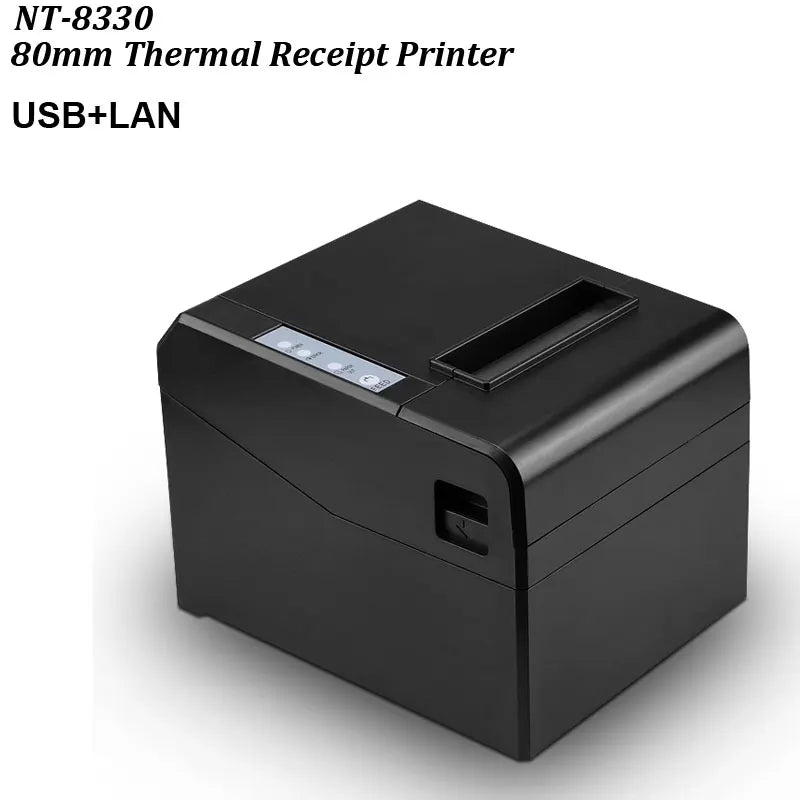 80mm Thermal Receipt Printer Automatic cutter Restaurant Kitchen POS Printer USB+Serial+Ethernet Wifi Bluetooth NETUM