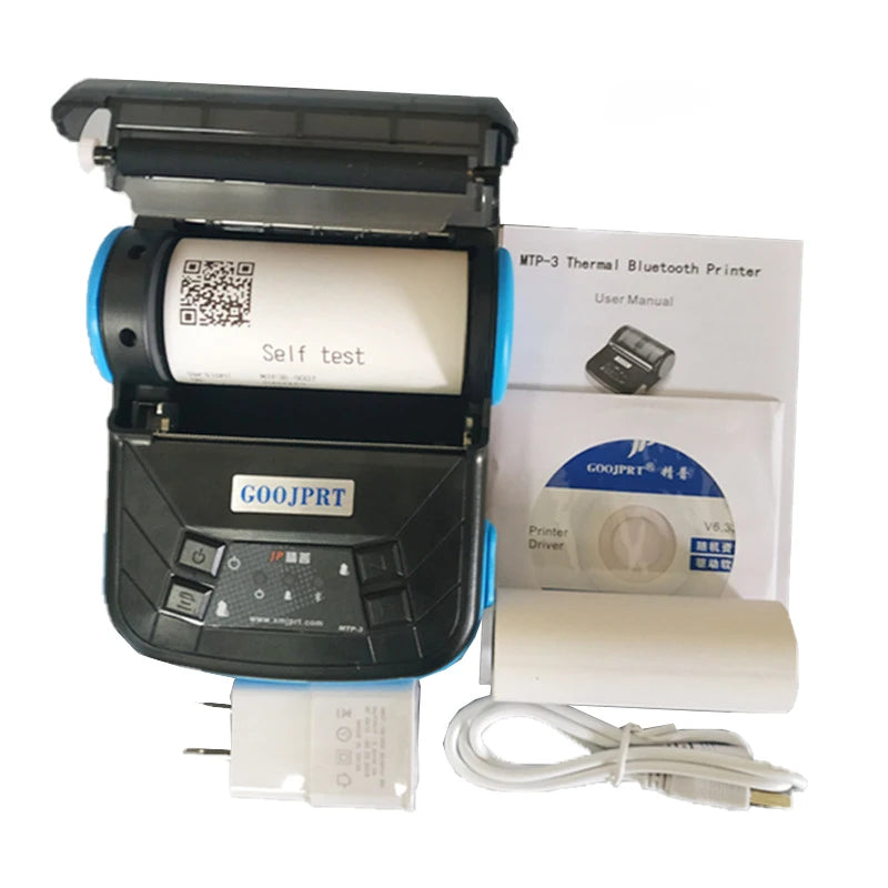 80mm Thermal Printer Bluetooth Android принт Receipt Bill Machine Thermal Computer Impresora label Printer Sublimation