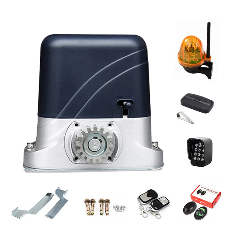 WiFi Gate Opener Smart Phone Control Spring Limit Sliding Gate Motor Opener Operator Closer for House Villa Factory Float Gate