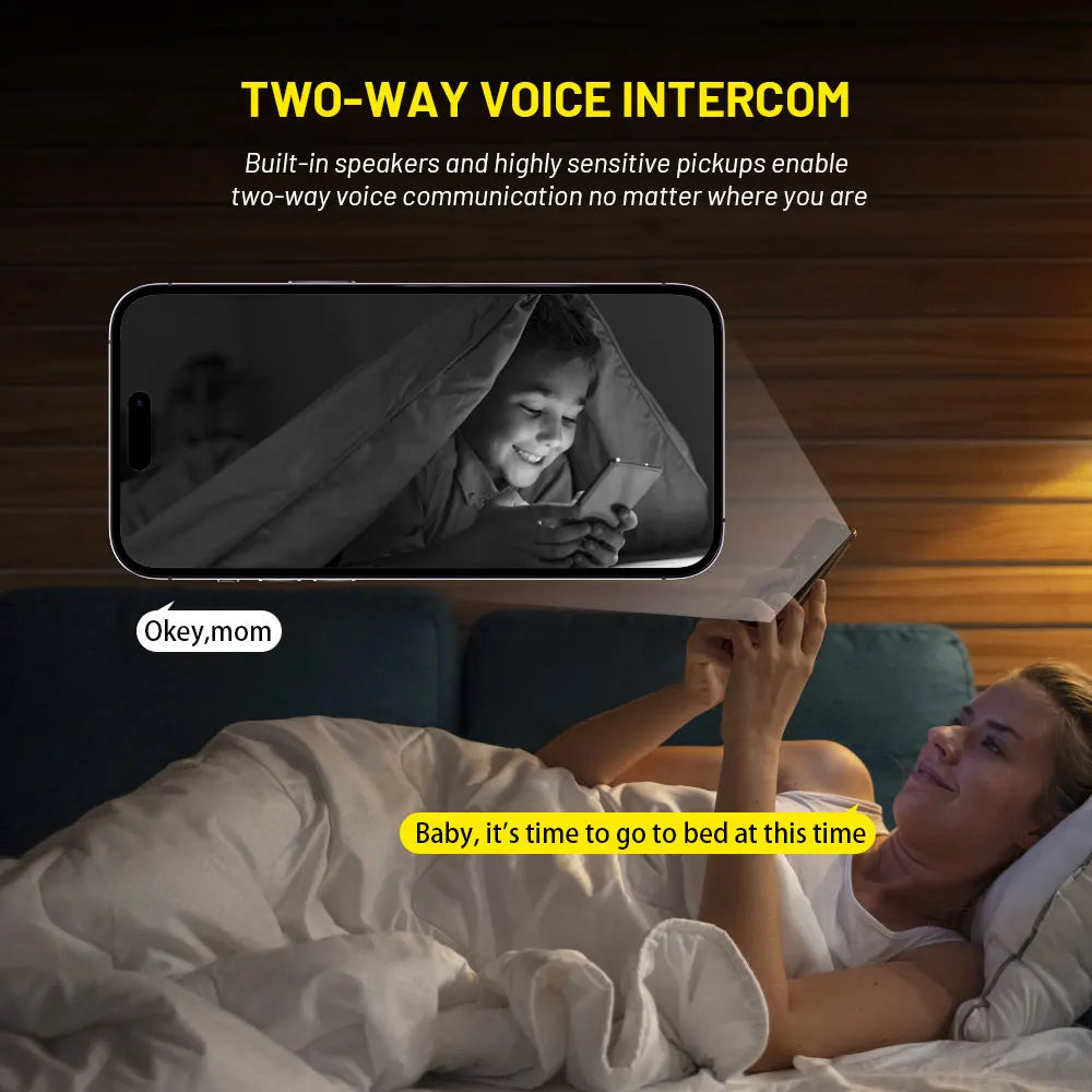 Mini Camera Smart Home Auto Tracking 1080P Wifi IP Camera Full Network Wireless CCTV Video Baby Security Camera