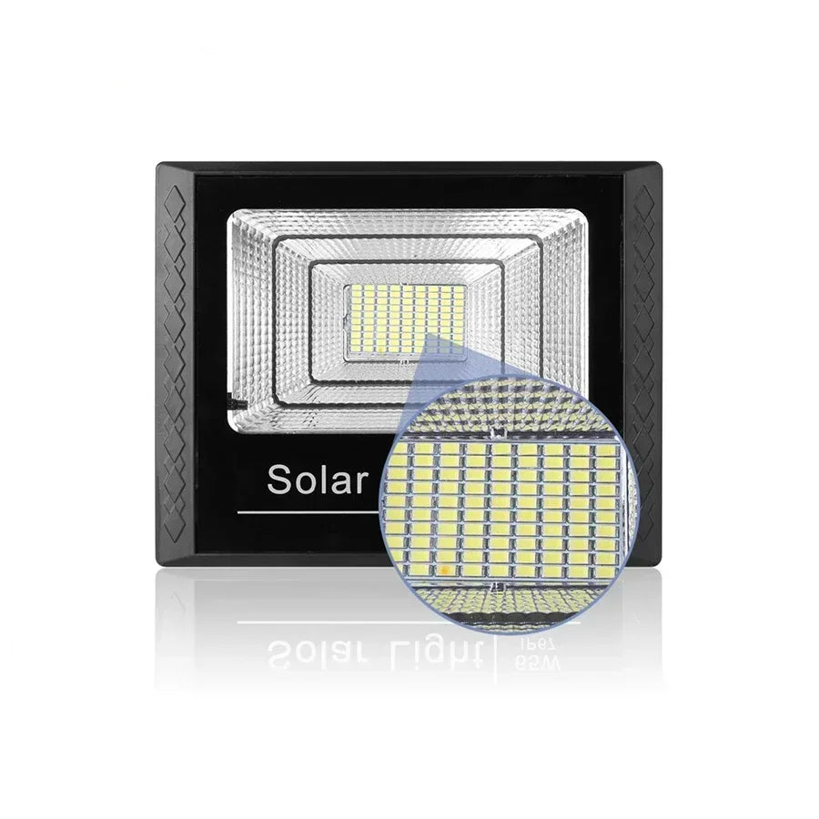 NEW 30-500W Solar Flood Lights with Remote Control Outdoor IP67 Waterproof Solar Powered Spotlight Solar Reflector Wall Lamp Hot
