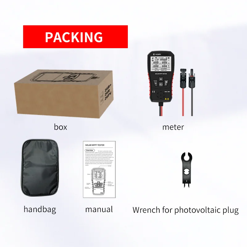 Solar Tester - Automatic and Rapid Measurement of PV Panel Maximum Power Point Tracking, Simultaneously Measures Maximum