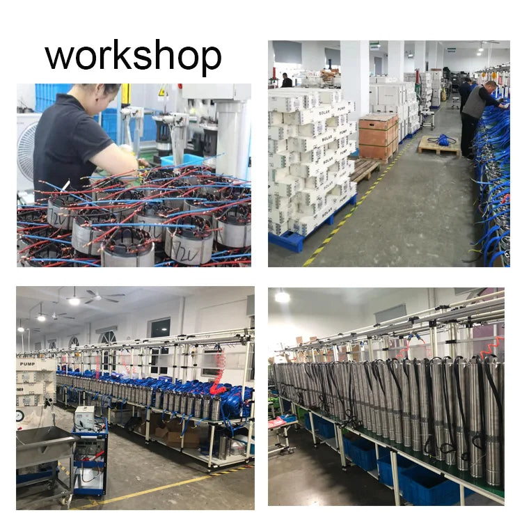 Difful Water Pump Brushless Dc Pump Submersible Solar Pumps