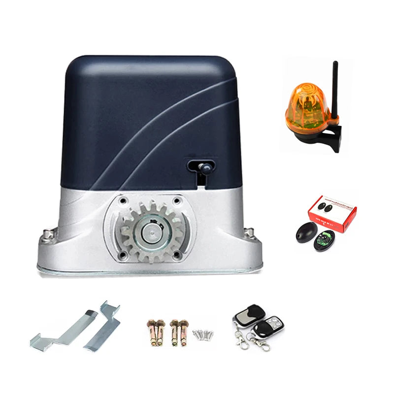 WiFi Gate Opener Smart Phone Control Spring Limit Sliding Gate Motor Opener Operator Closer for House Villa Factory Float Gate