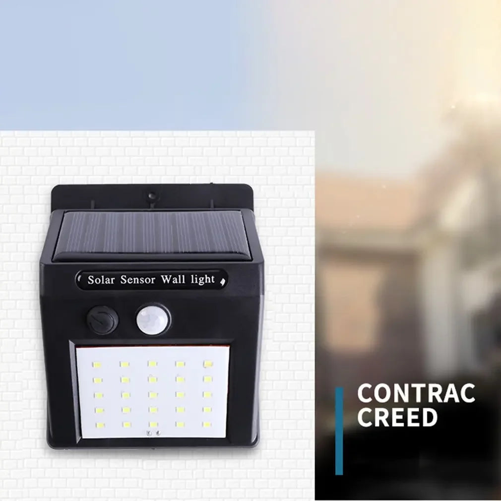 40LED Solar Lights Outdoor With 3 Mode Waterproof Motion Sensor Security Lighting LED Wall Street Lamp for Garden Porch Light