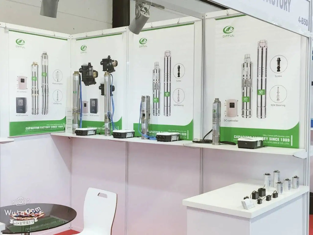 Power AC/DC   Hybrid Pump for Deep Well Irrigation Difful Brand 300m Head 4kw Solar Dc