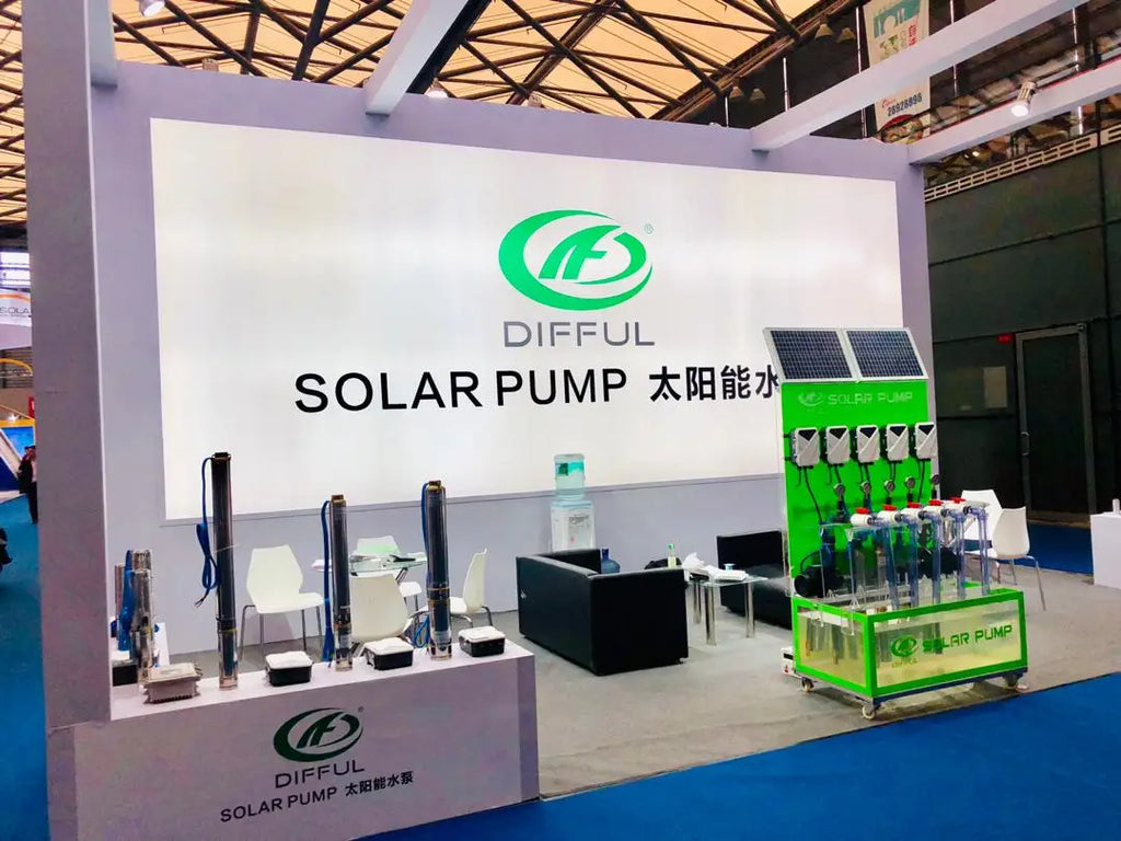 Power AC/DC   Hybrid Pump for Deep Well Irrigation Difful Brand 300m Head 4kw Solar Dc