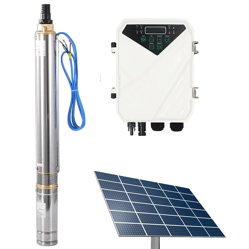 Difful Brand 1500w 2HP  Solar Water Pump System for Irrigation in Kenya