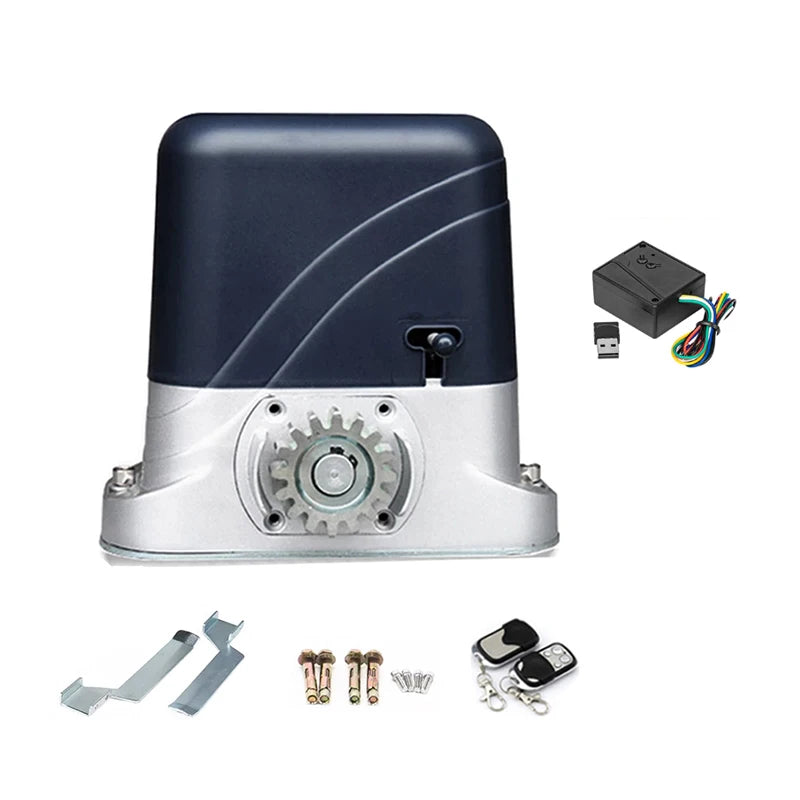 WiFi Gate Opener Smart Phone Control Spring Limit Sliding Gate Motor Opener Operator Closer for House Villa Factory Float Gate