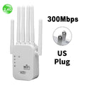Kebidumei 1200Mbps Wireless WiFi Repeater WIFI Extender Signal Booster 2.4G 5G Dual-band Network 802.11ac WiFi Amplifier Router