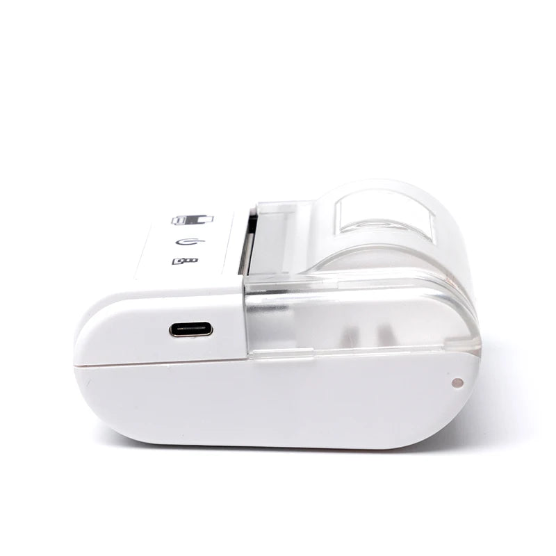 58MM Portable Mini Thermal Printer Bluetooth Thermal Printer For Small Business Printer Computer-Mobile Connection IOS Android