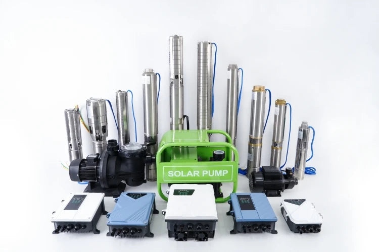 Difful Factory 2.2kw 60m3/h AC/DC Solar Water Pump Solar Surface Pump  System for Irrigation