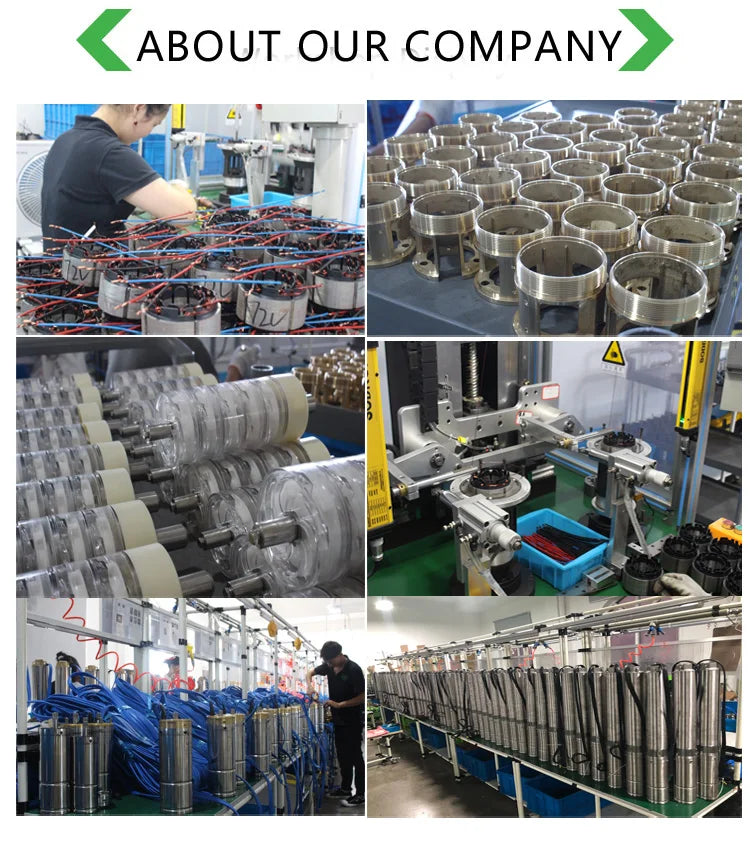 Difful Water Pump Brushless Dc Pump Submersible Solar Pumps