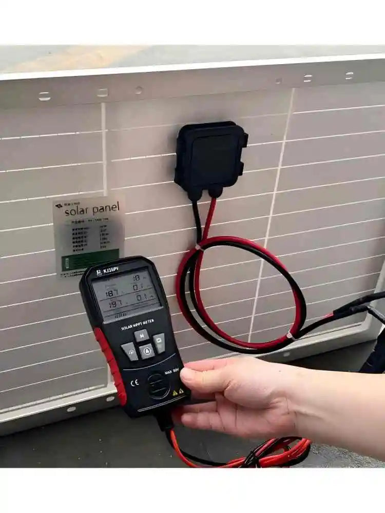 Solar Tester - Automatic and Rapid Measurement of PV Panel Maximum Power Point Tracking, Simultaneously Measures Maximum