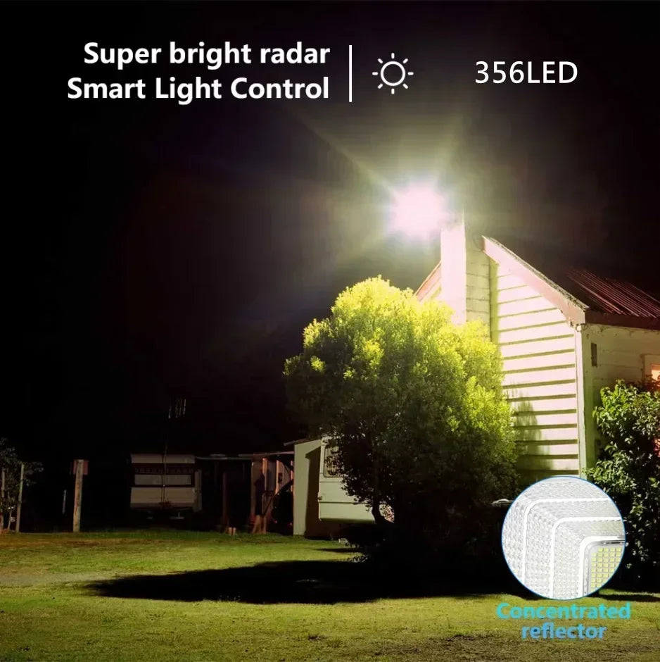 NEW 30-500W Solar Flood Lights with Remote Control Outdoor IP67 Waterproof Solar Powered Spotlight Solar Reflector Wall Lamp Hot