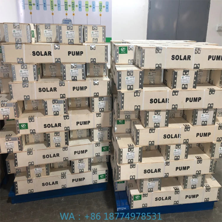 Power AC/DC   Hybrid Pump for Deep Well Irrigation Difful Brand 300m Head 4kw Solar Dc