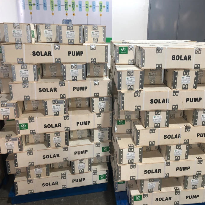 Power AC/DC   Hybrid Pump for Deep Well Irrigation Difful Brand 300m Head 4kw Solar Dc