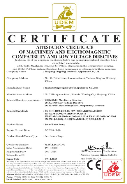 Power AC/DC   Hybrid Pump for Deep Well Irrigation Difful Brand 300m Head 4kw Solar Dc